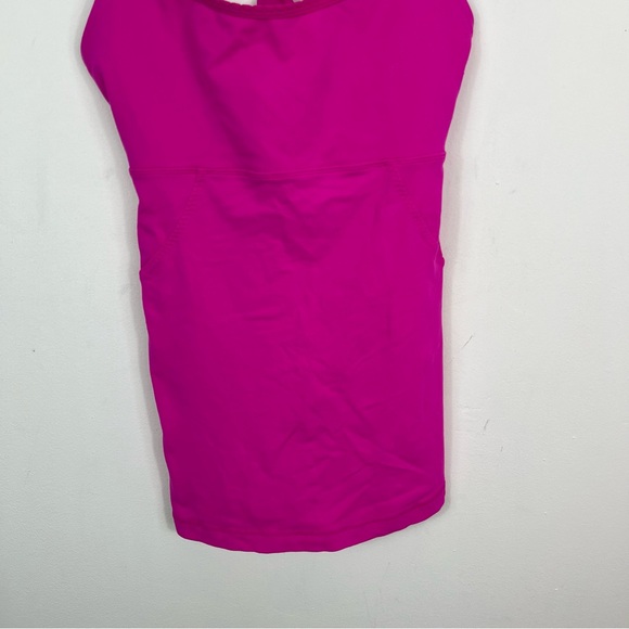 Lululemon Cross My Heart Tank Paris Pink Sz 6 - Picture 6 of 9